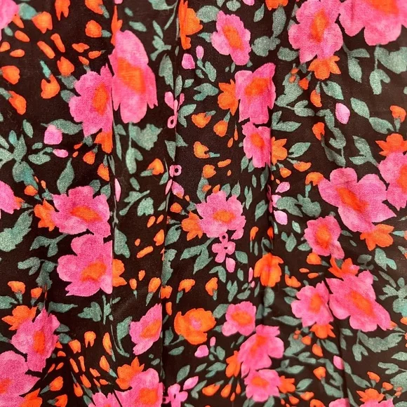 NWT Socialite Cutout Floral Midi Dress - Picture 9 of 12